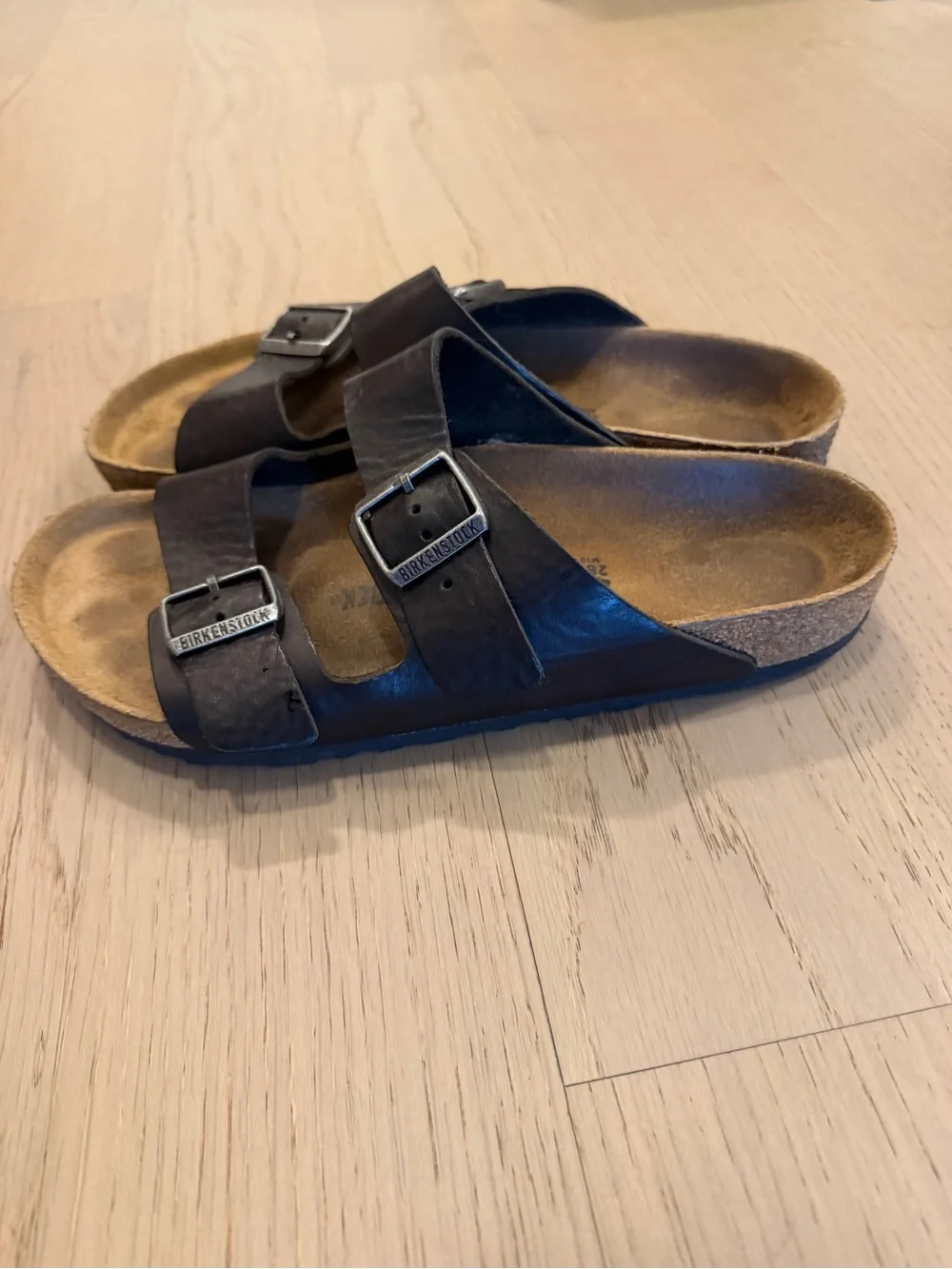 Birkenstock Black Leather Sandal